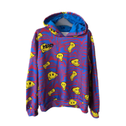 men hoodie daily hoodie purple hoodie smile hoodie