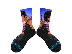 Multi Color White Black Socks Black Socks Men Socks