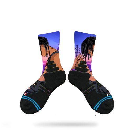 Multi Color White Black Socks Black Socks Men Socks