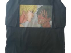 Emotional Anime Black T Shirt