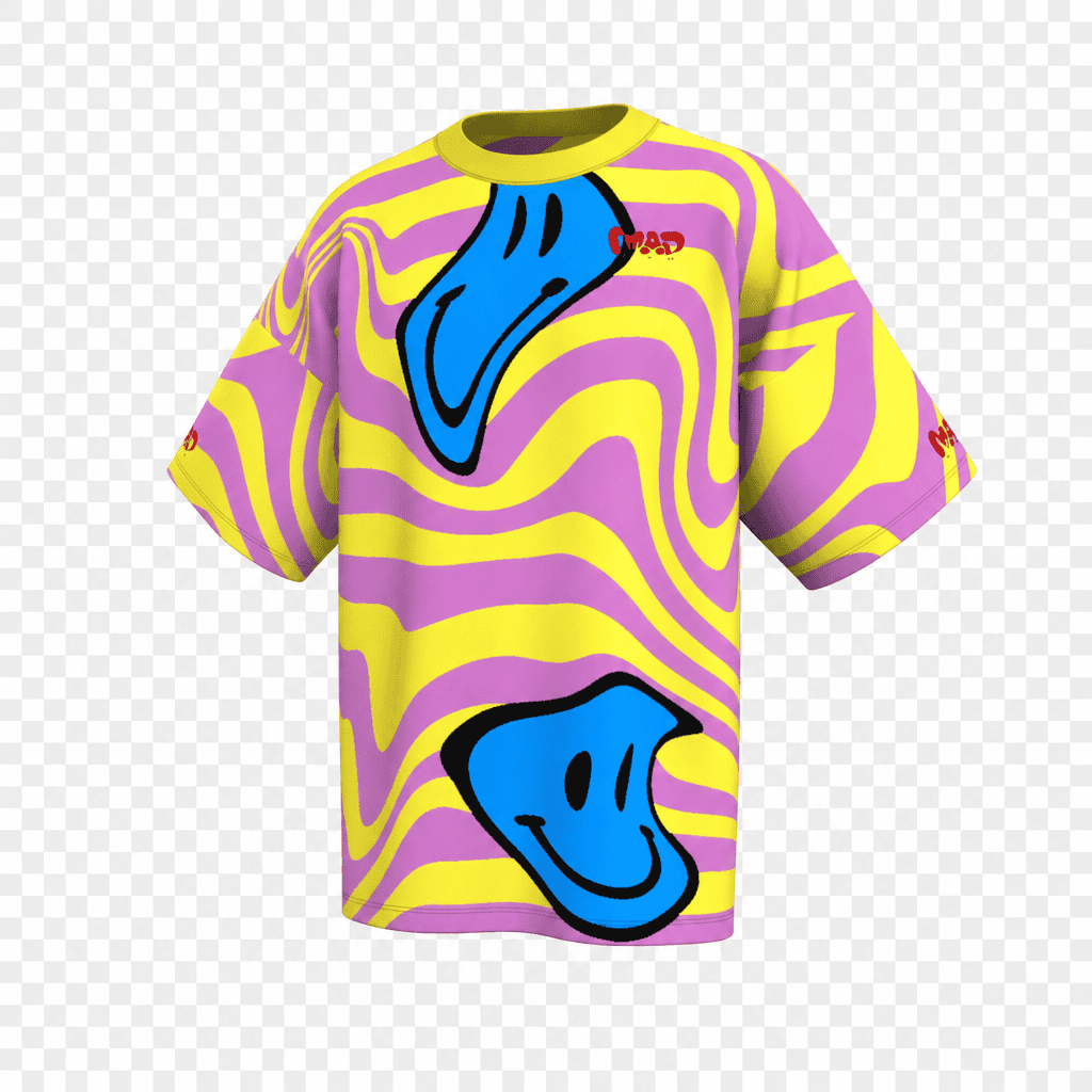 MEALLDAY Melt Tee — Glitch