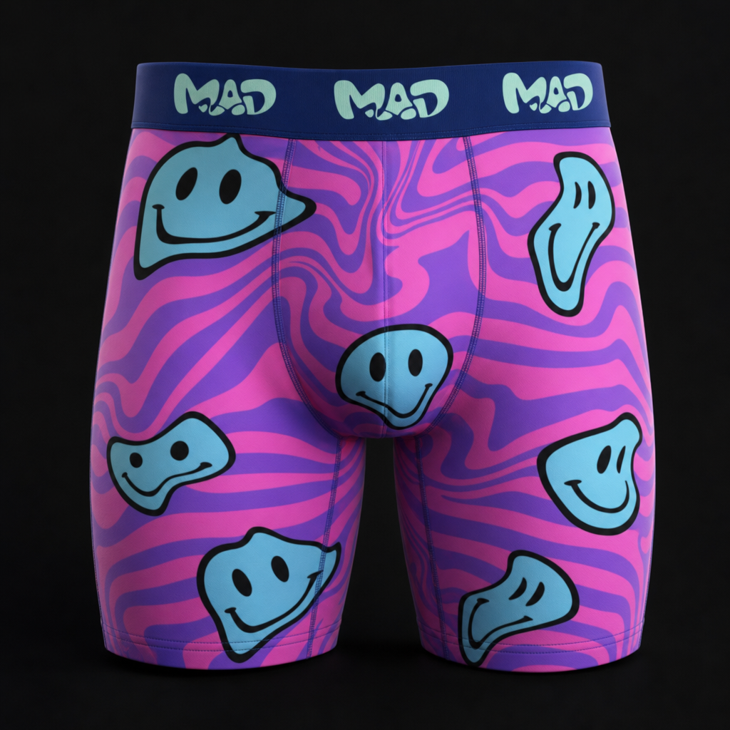  Meallday Melt Boxer Briefs – Electric Orchid Edition | Psych Underwear