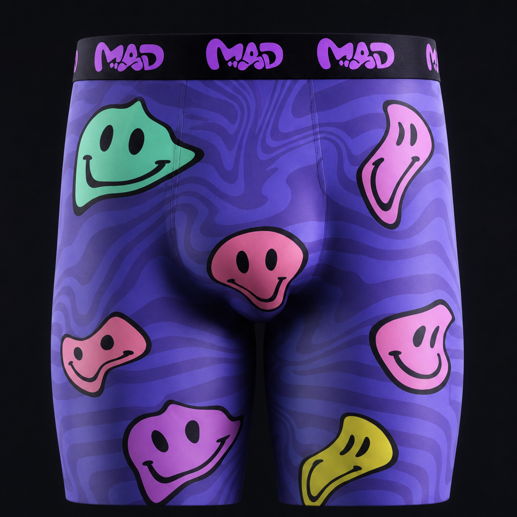 Meallday Melt Boxer Briefs – Midnight Carnival Edition | Psych Underwear
