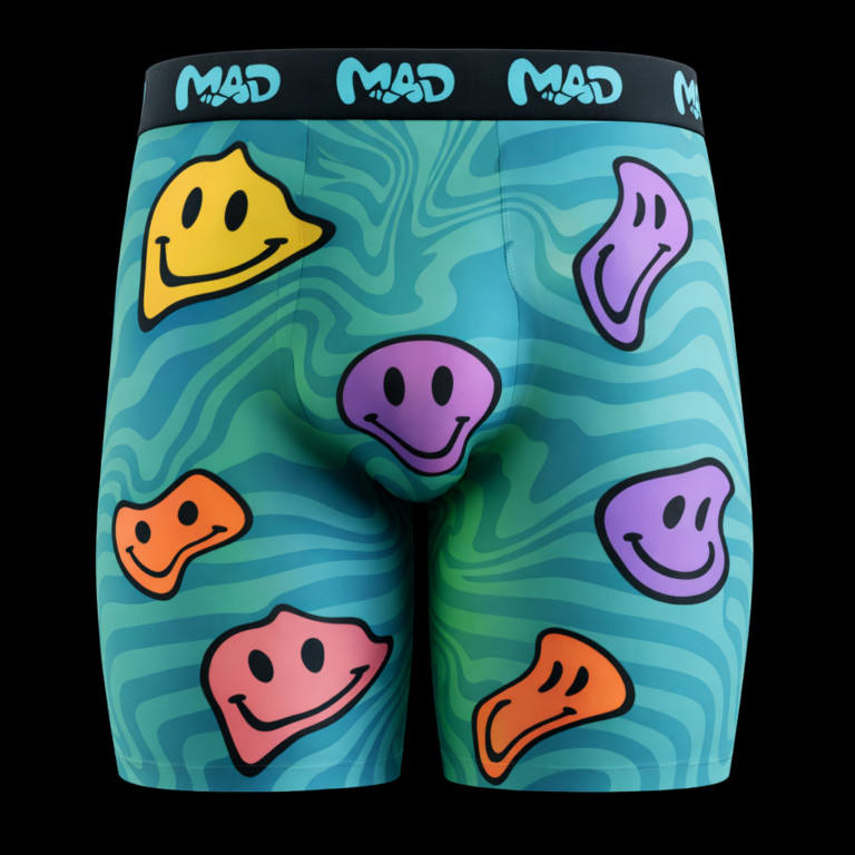  Meallday Melt Boxer Briefs - Toxic Teal Edition | Psych Underwear