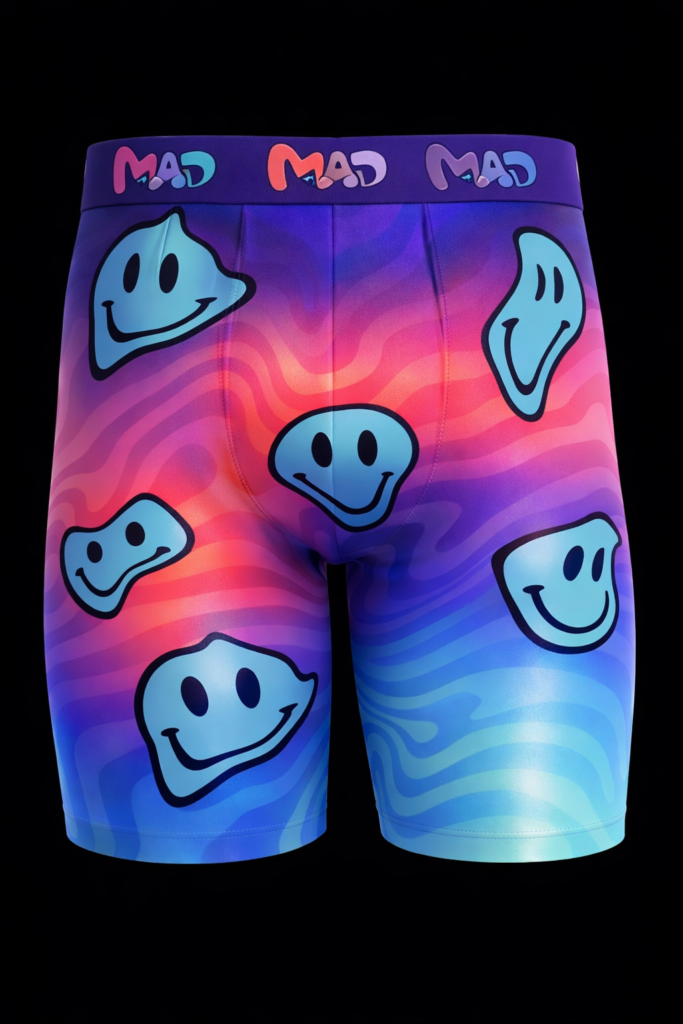 Meallday Melt Boxer Briefs – Retro Radiance Edition | Psych Underwear