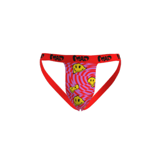 MEALLDAY Melt Jockstrap underwear smileys psychedelic