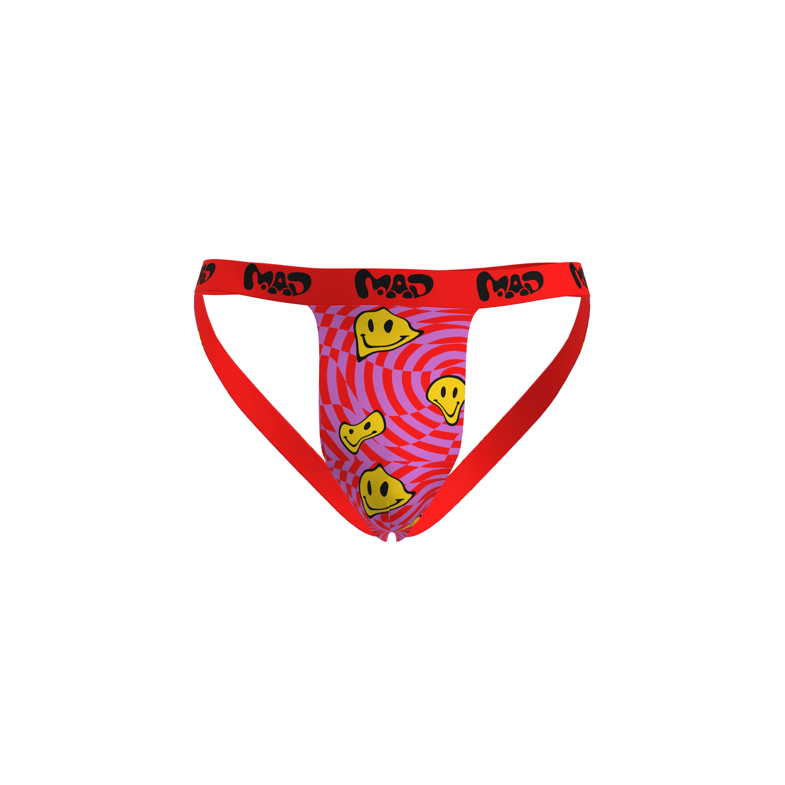 MEALLDAY Melt Jockstrap underwear smileys psychedelic