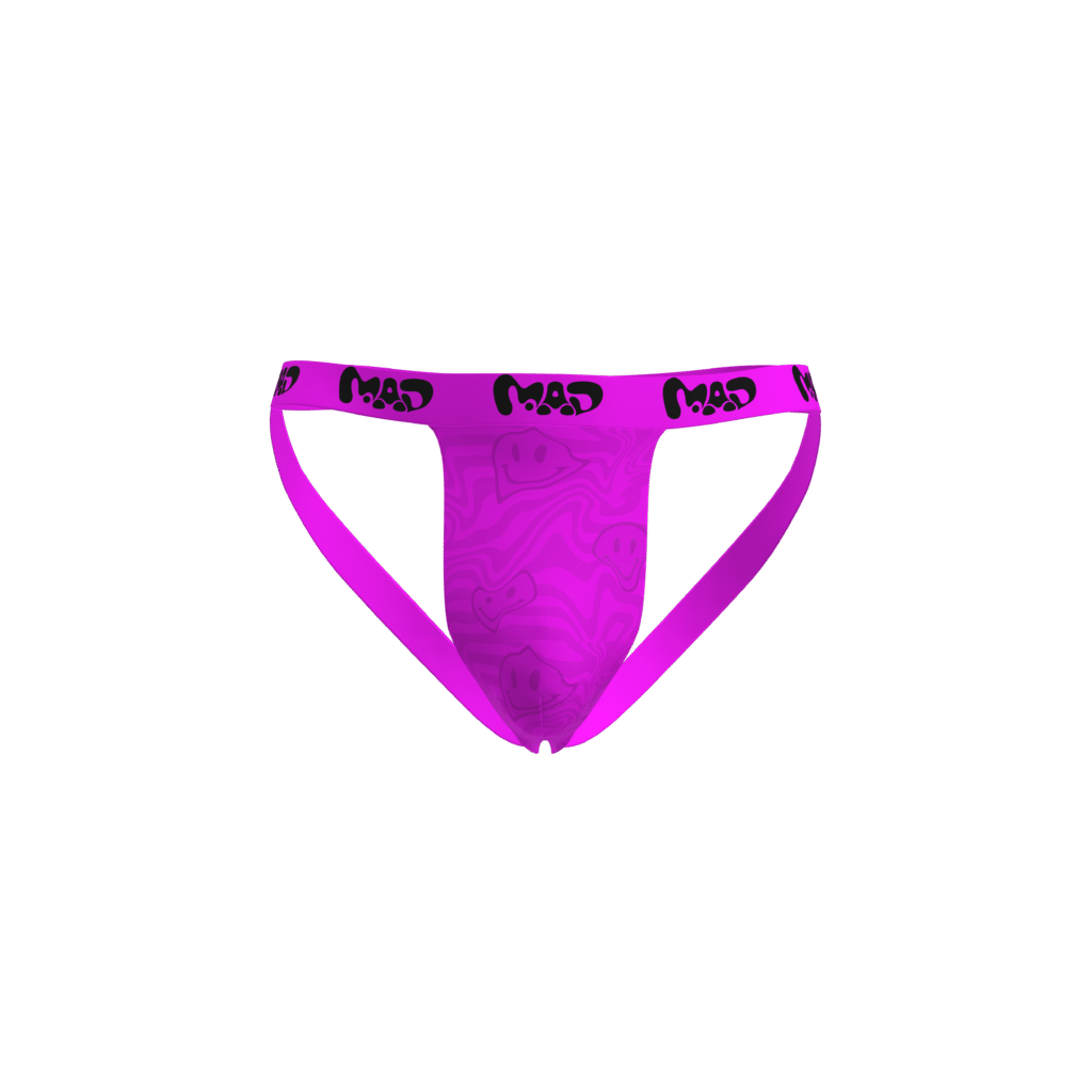 MEALLDAY Melt Jockstrap — Neon