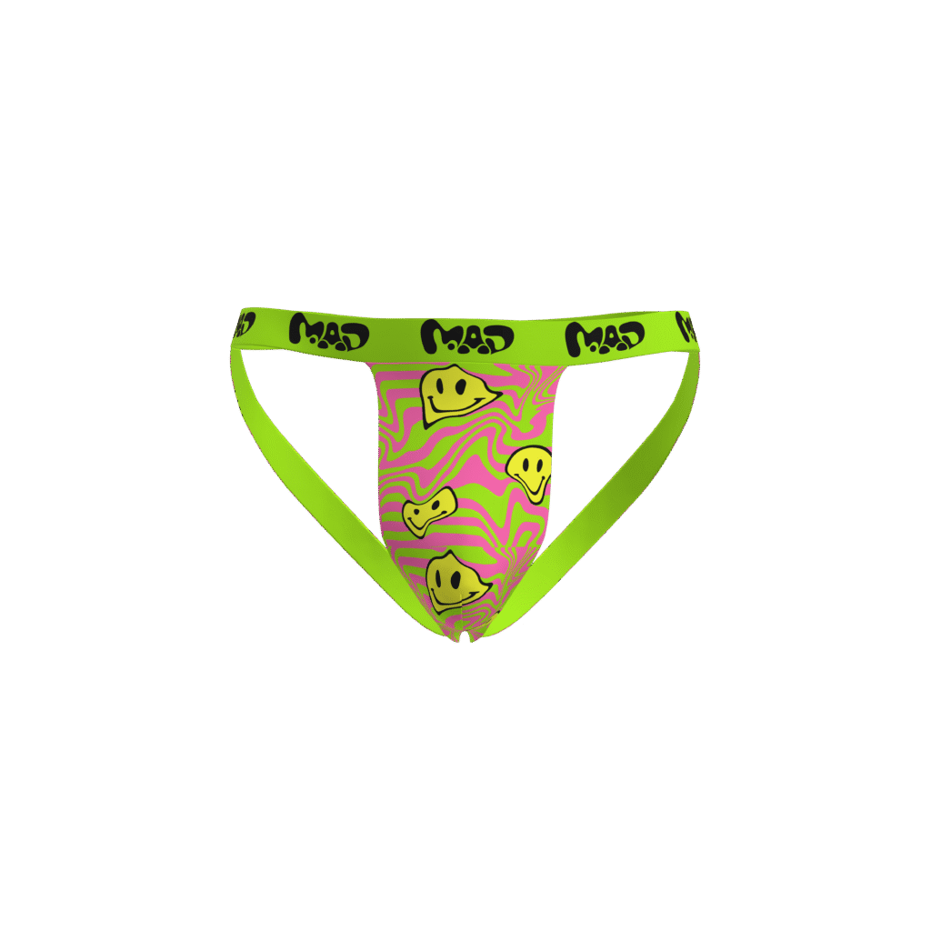 MEALLDAY Melt Jockstrap — Slime
