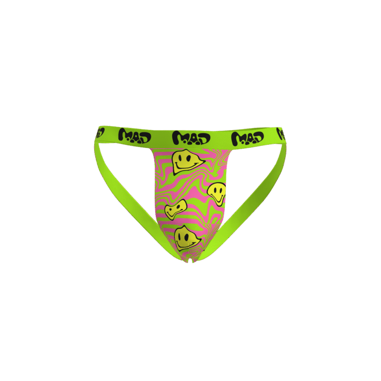 MEALLDAY Melt Jockstrap — Slime