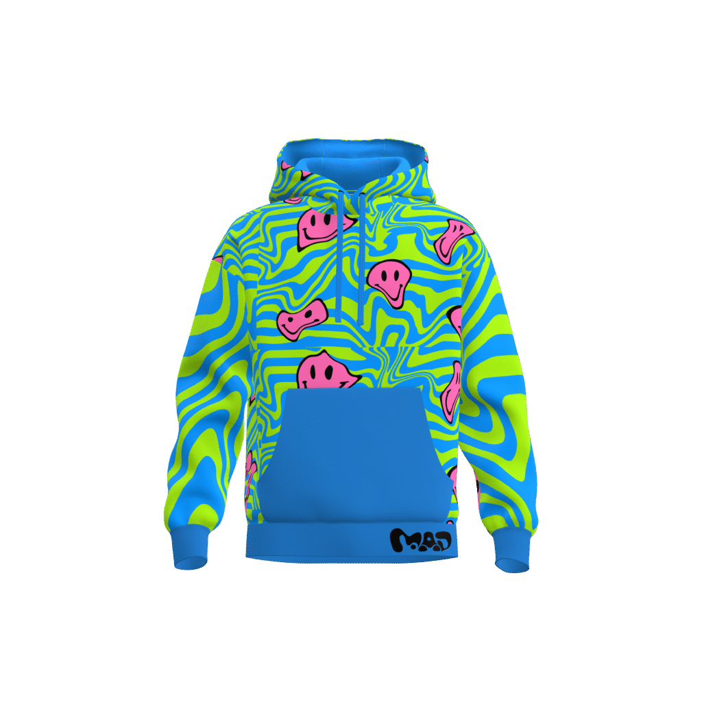 MEALLDAY Melt Hoodie — Toxic