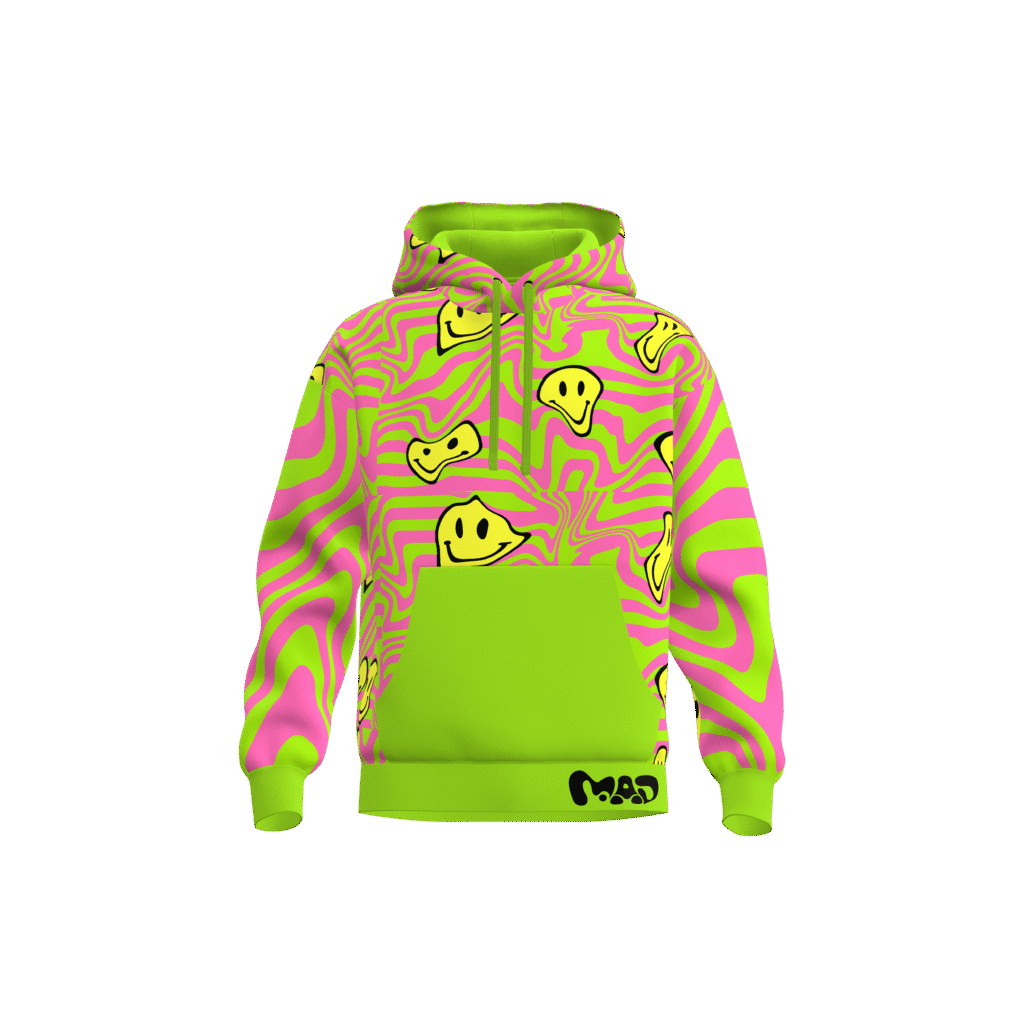 MEALLDAY Melt Hoodie — Slime